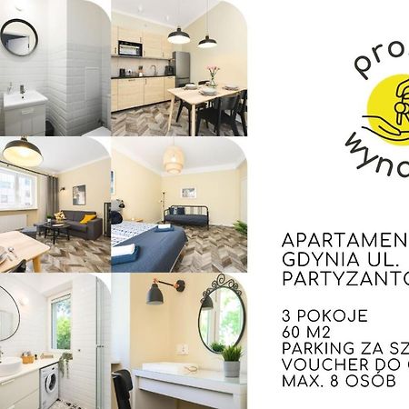 Apartament 109 W Centrum Gdyni Prostywynajem Gdynia Esterno foto